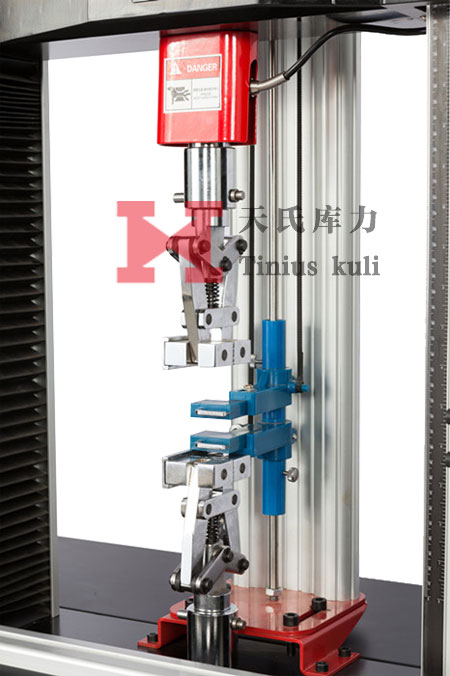 橡膠拉力機(jī)中的大變形引伸計